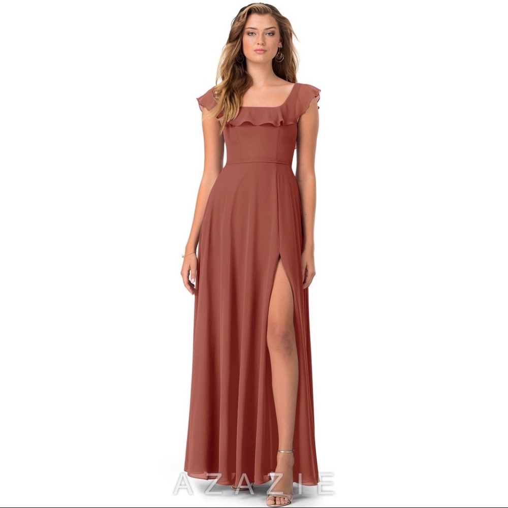 AZAZIE JINNY In Terracotta Size 2